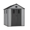 Aoodor 6 x 7.5 FT Outdoor Resin Storage Shed - 6 x 7.5 FT